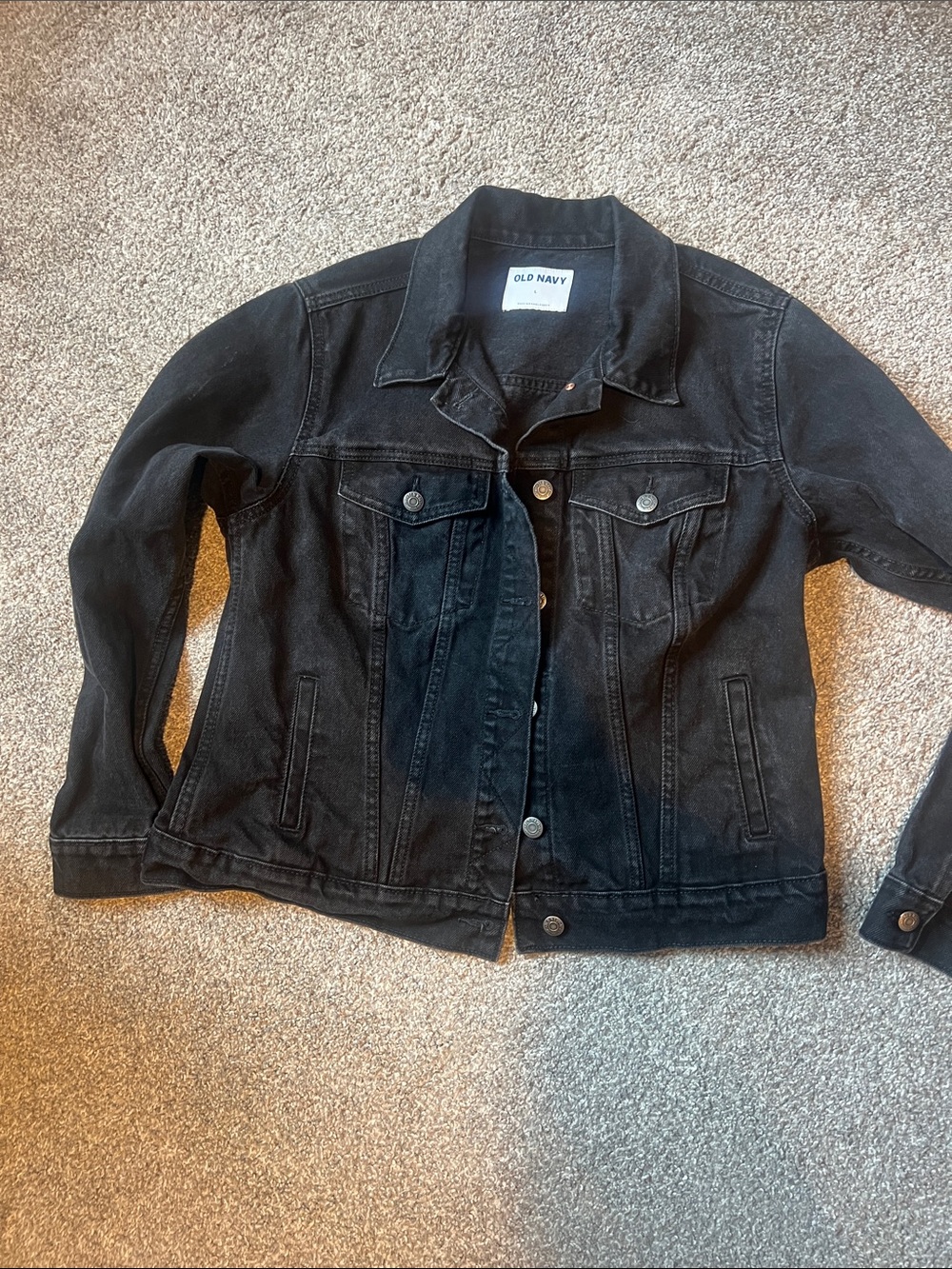 Old Navy Black Denim Jacket